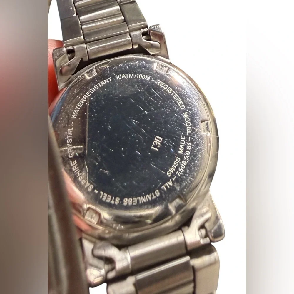 VINTAGE TURLER SWISS MADE WOMEN’S WATCH 30mm SAPPHIRE 100 M STAINLESS STEEL